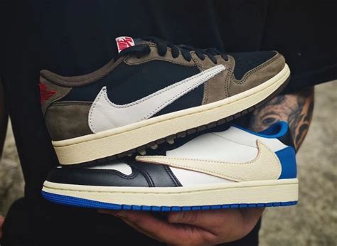 Travis Scott X Fragment X Air Jordan 1 Low Og Release Date Sneaker Novel