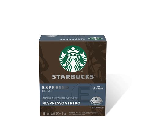 Espresso Roast Coffee Starbucks® By Nespresso® Original Line Ph