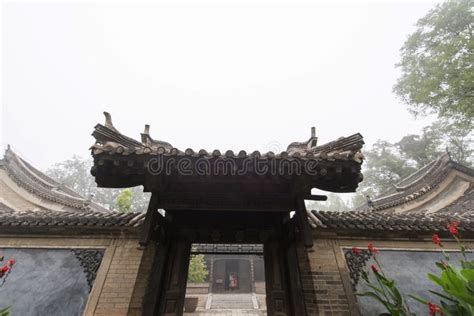 Baoding China Qing Dynasty Architecturestone And An Arch Over A