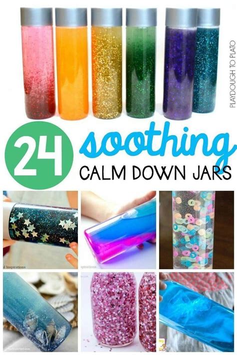 24 Soothing Calm Down Jars For Kids Of All Ages Great Classroom Or