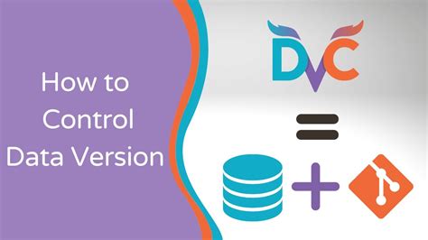How To Version Control Your Data And Models With Dvc Youtube