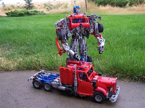 Lego Technic Optimus Prime Transformers Lego Technic Transformers