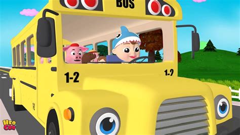 Wheels On The Bus Go Round And Round Rhyme Part 1 Chuchu Tv Shazam
