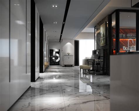 Penthouse Norm Designhaus Modern Corridor Hallway And Stairs Homify