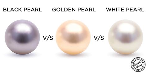 Which Is The Best Pearl Black Golden Or White Shubh Gems Gemstone