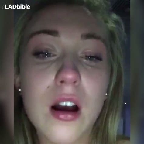 Ladbible Girl Crying On Night Out Facebook