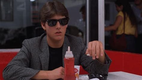 Joel S Tom Cruise Ray Ban Wayfarer Sunglasses In Risky Business Movie 1983 Spotern