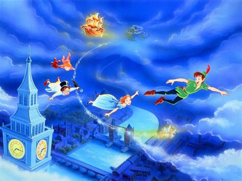 Peter Pan Disney Desktop Wallpaper Baltana