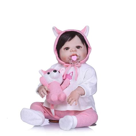 Nicery 22inch 55cm Bebe Reborn Doll Hard Silicone Boy Girl Toy Reborn