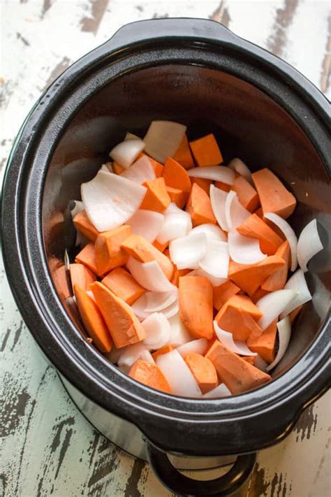 Slow Cooker Chicken And Sweet Potato Dinner The Magical Slow Cooker