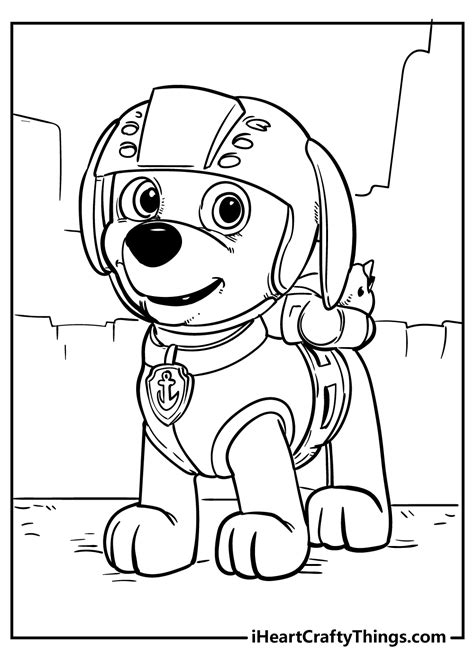 Coloring Sheets Of Paw Patrol Coloring Pages