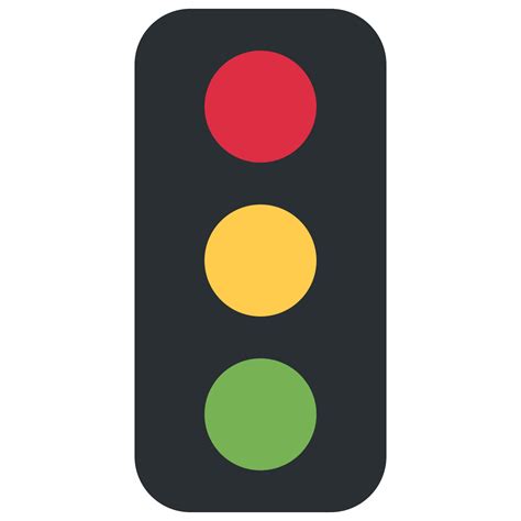 🚦 Vertical Traffic Light Emoji Color Codes