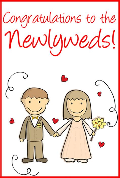 Choose from 3700+ wedding card graphic resources and download in the form of png, eps, ai or psd. 10 Free, Printable Wedding Cards that Say Congrats