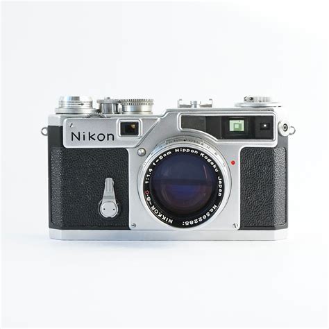 Vintage Nikon SP Rangefinder Camera Body W Nikkor Mm F Etsy