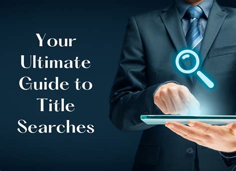Your Ultimate Guide To Title Searches By Vignesh K Medium
