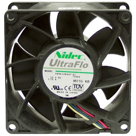 109 Cfm 12 Volt Dc Fan 207 Watts Dc Fans Blowers And Fans