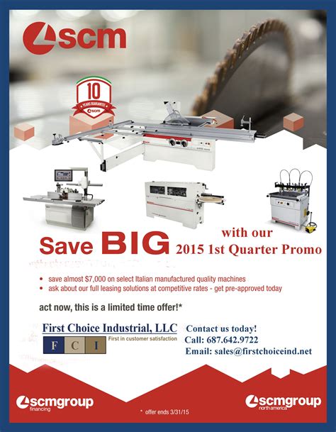 First Choice Industrial LLC - New and Used Industrial Woodworking