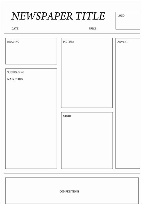 Printable Newlsetter Templates For Ms Word Nordictiklo