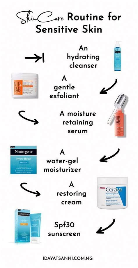 Step By Step Guide To A Skincare Routine The Best Skincare For Sensitive Oily Skin Over30 In