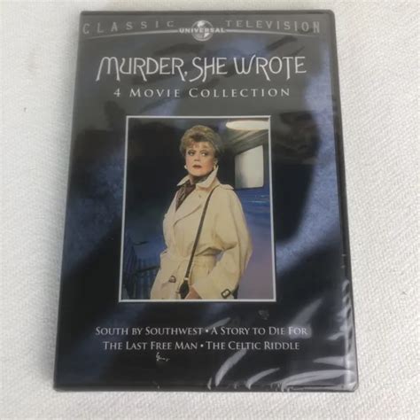 Murder She Wrote 4 Four Movie Collection Dvd Set Angela Lansbury Crime New Seal 2200 Picclick