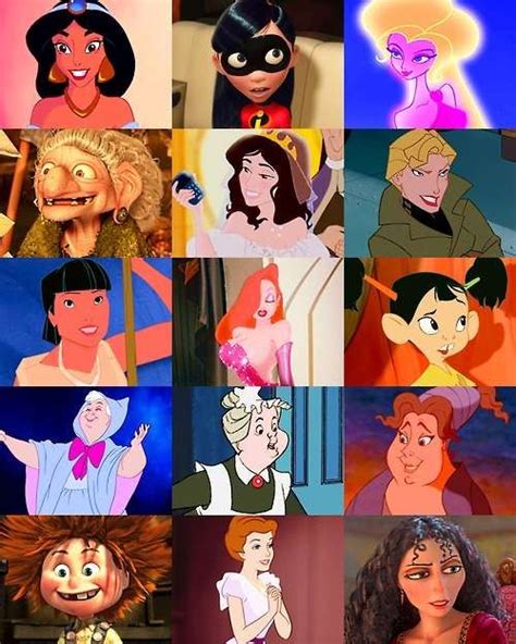 Every Single Female Disney Character Female Disney Characters