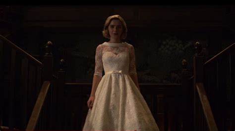 The Lace Dress Back Bare White Of Sabrina Spellman Kiernan Shipka In The New Adventures Of