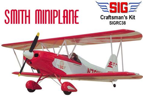 Sig Rc Kits 21 40 Sigs Model Aircraft Kit And Arf History