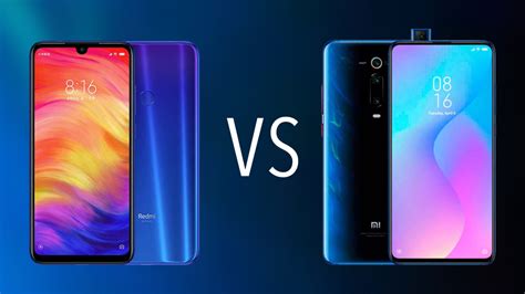 Xiaomi Redmi Note 7 vs Xiaomi Mi 9T: comparativa y diferencias