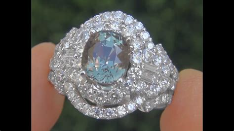 Gia Estate 536 Ct Vvs Natural Color Change Alexandrite Diamond Ring
