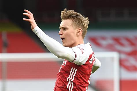 Arsenal star Martin Odegaard shows his 'dream' of scoring against 