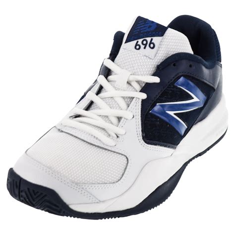 Tennis Express New Balance Men S 696v2 D Width Tennis Shoes White And