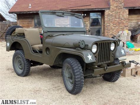 Armslist For Sale 1954 M38a1 Willys Army Jeep
