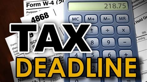 The Deadline Cometh When Is Tax Day Taxes Made Easy