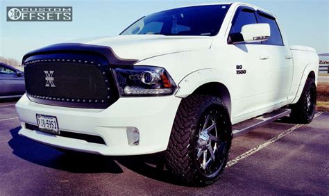 2014 Ram 1500 With 22x10 13 Fuel Renegade And 35125r22 Fuel Mud