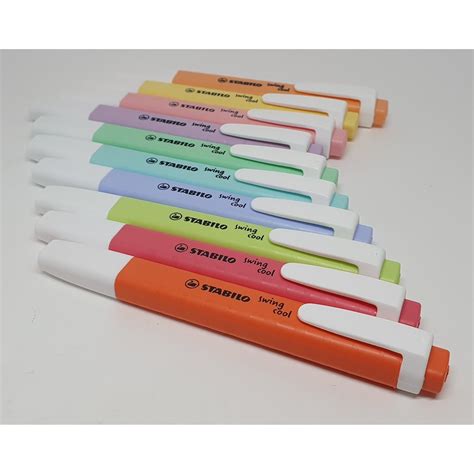 Stabilo Swing Cool Highlighter Pastel Set Shopee Philippines