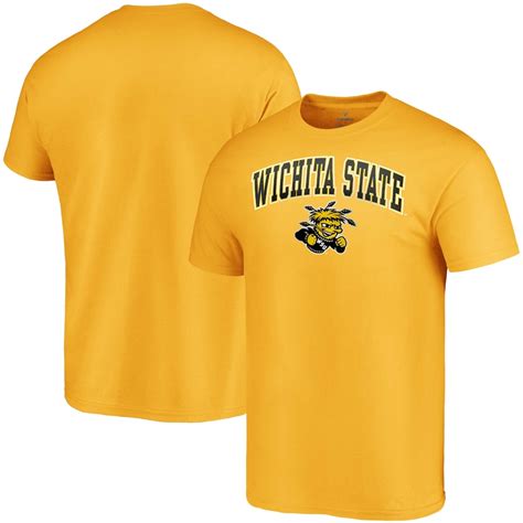 Wichita State Shockers Gold Campus T Shirt