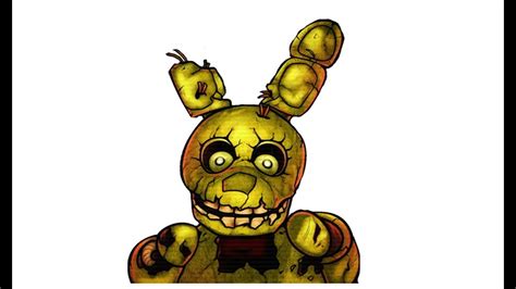 Springtrap Drawing Free Download On Clipartmag