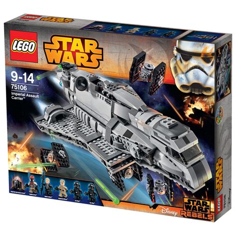 Lego Star Wars Imperial Assault Carrier 75106 Toys Zavvi