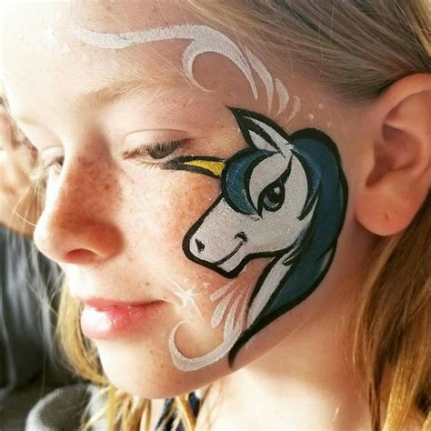 Pin By Creativeblossom On Face Painting Horse Face Paint Horse Face