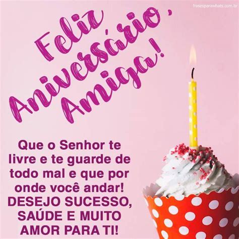 Frases De Aniversário Para Amiga Frases Para Whats