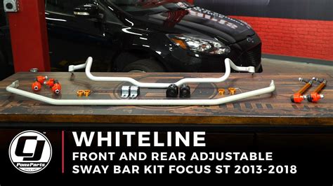 Ford Focus St Install Whiteline Front And Rear Adjustable