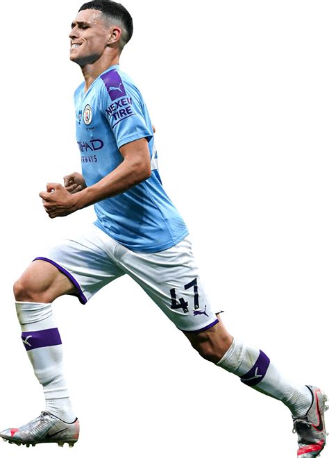 Phil Foden Manchester City Football Render Footyrende