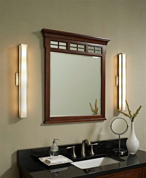 Sconce Lighting Gives Even Lighting To Face And Install It At Eye Level