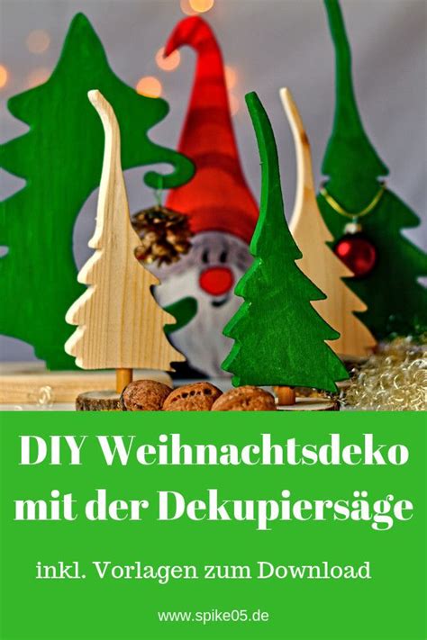 Juegos fáciles para los niños. DIY - Weihnachtsdeko mit der Dekupiersäge aus Restholz basteln - Wood Ideas