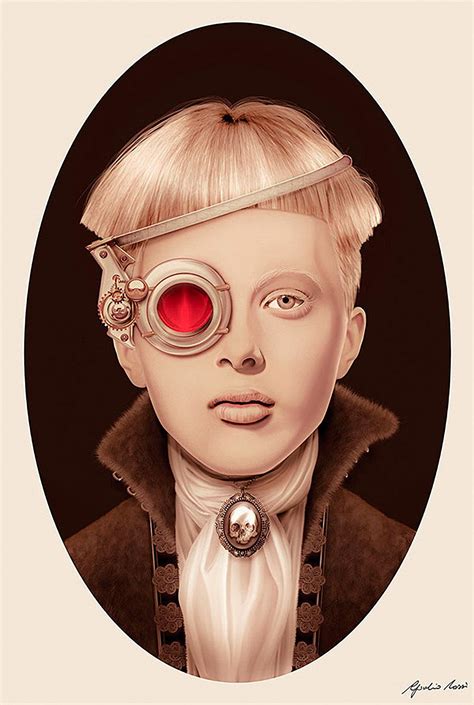 Digital Paintings By Giulio Rossi Inspiration Grid Steampunk Art