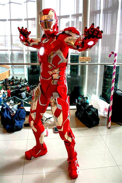 Iron man 3 is mark 42,yes,and in avengers: Iron Man Mark 43 cosplay by oucd45 on DeviantArt