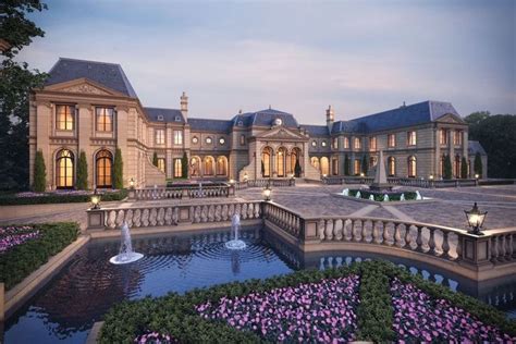 Amazing Gigantic Mega Mansion Design Proposal Le Domaine Des Chênes