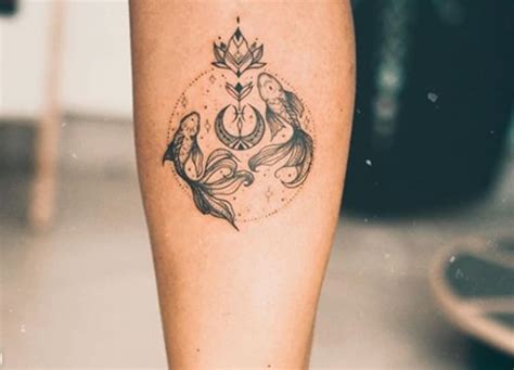50 Pisces Tattoo Designs And Ideas For Women With Meanings