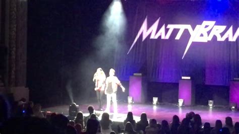 Mattyb Concert Youtube