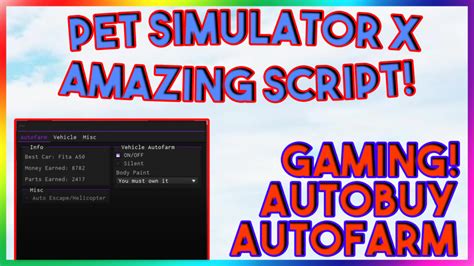 Pet Simulator X Script Roblox Scripts